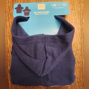 Aldi Navy Pet Sweatshirt